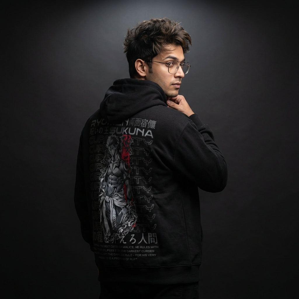Jujutsu Kaisen Premium Oversized Printed Hoodie