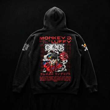 One Piece Premium Oversized Printed Hoodie