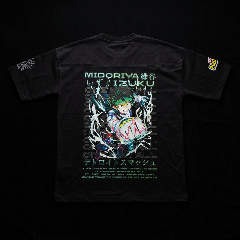 My Hero Academia Premium Oversized Printed T-Shirt