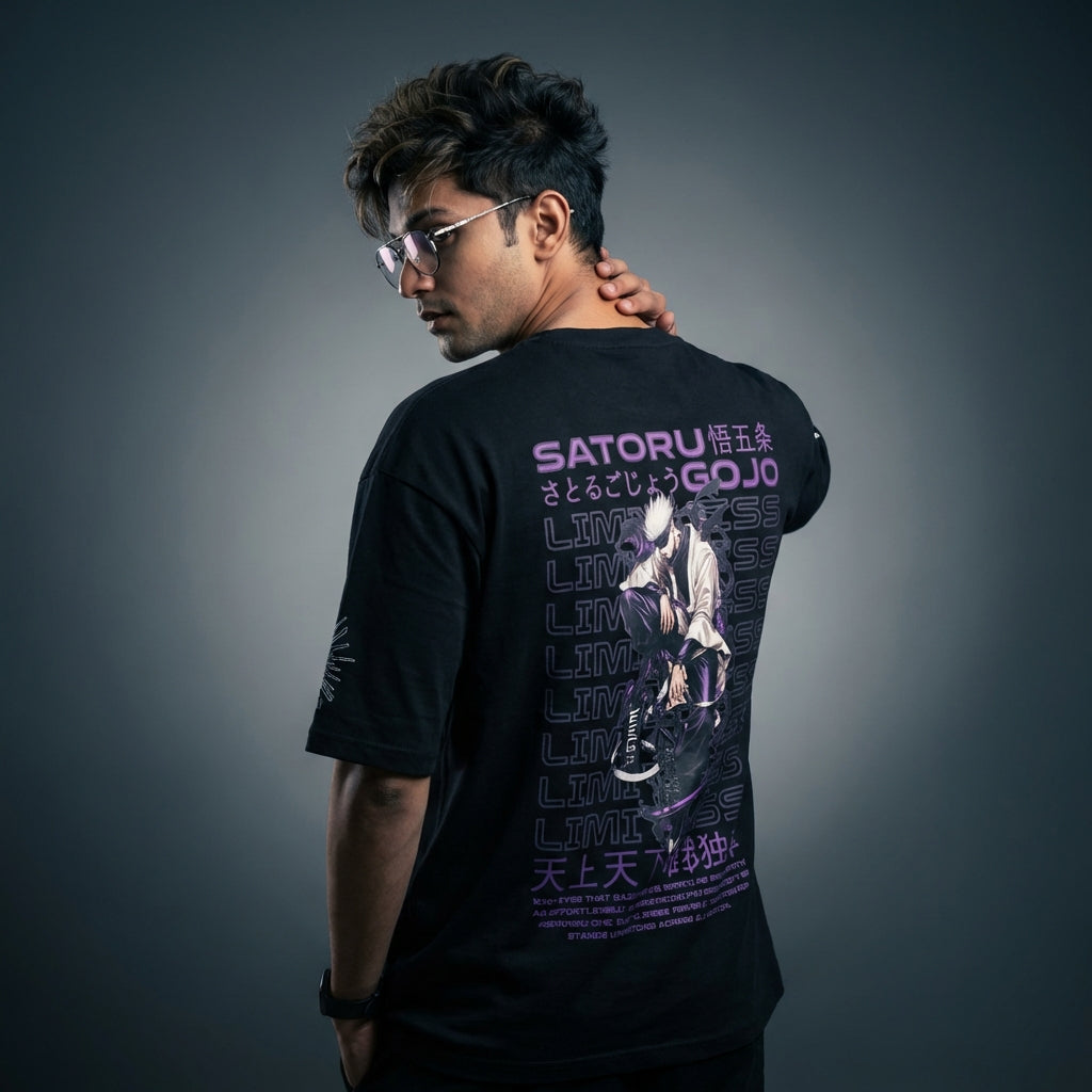 Jujutsu Kaisen Premium Oversized Printed T-Shirt