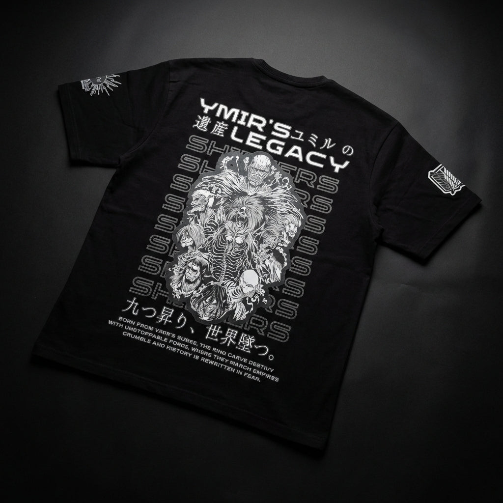Attack on Titan Premium Oversized Printed T-Shirt