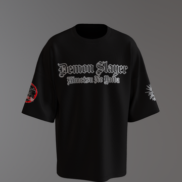 Demon Slayer Premium Oversized Printed T-Shirt