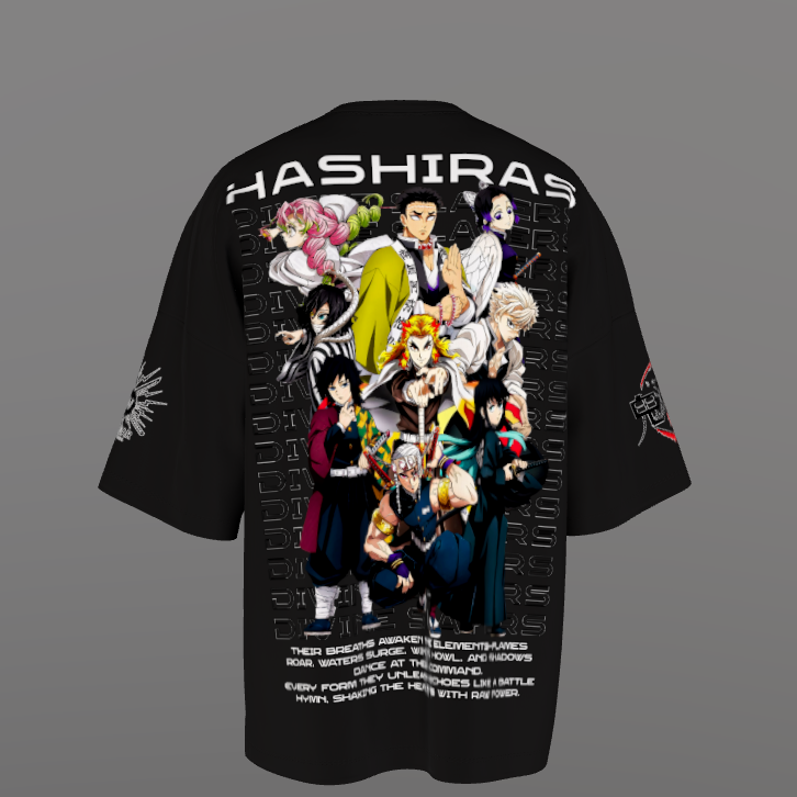 Demon Slayer Premium Oversized Printed T-Shirt