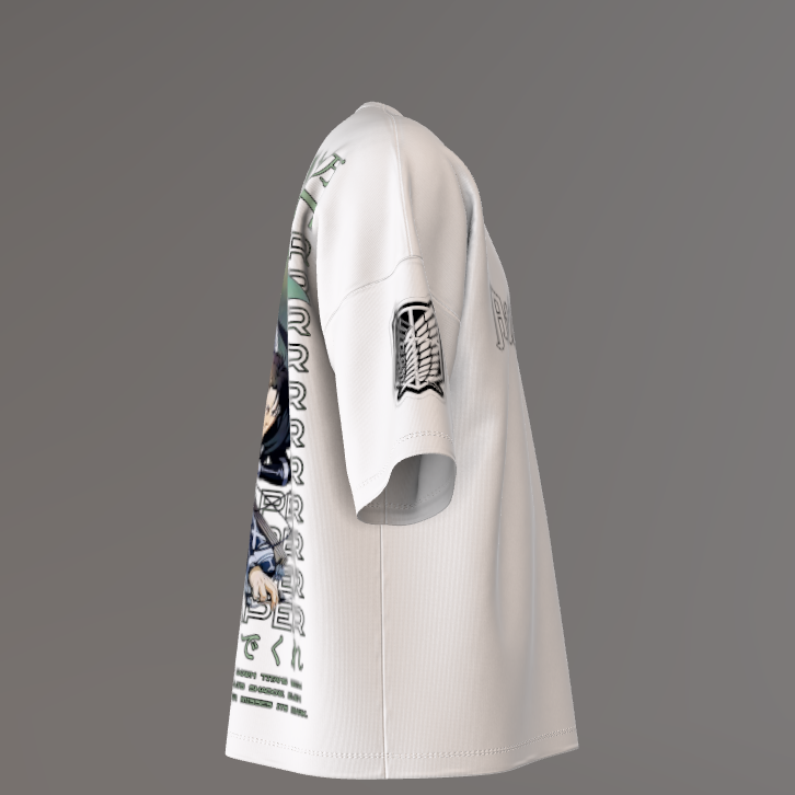 Attack on Titan Premium Oversized Printed T-Shirt