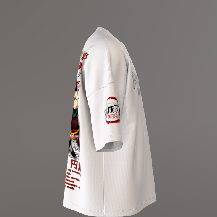 Demon slayer Premium Oversized Printed T-Shirt