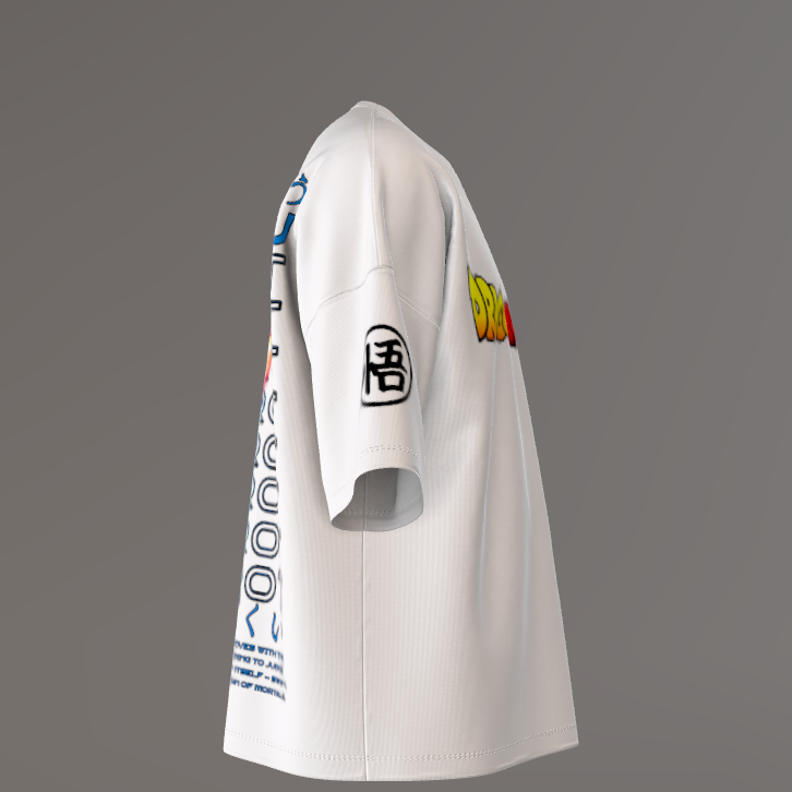 Dragon Ball Z Premium Oversized Printed T-Shirt