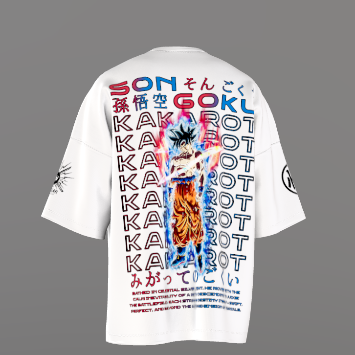 Dragon Ball Z Premium Oversized Printed T-Shirt