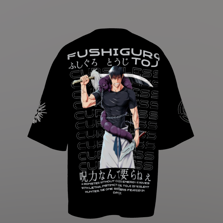 Jujutsu Kaisen Premium Oversized Printed T-Shirt