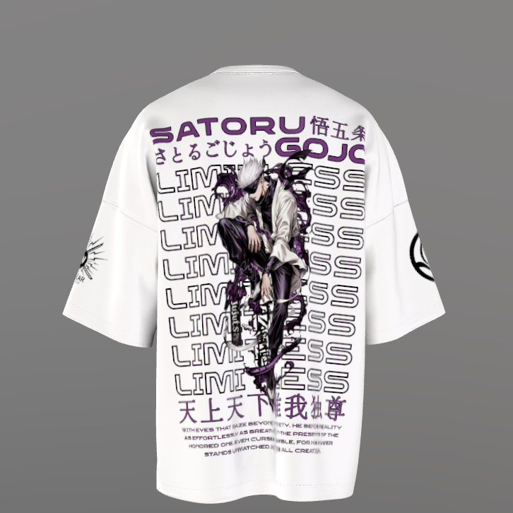 Jujutsu Kaisen Premium Oversized Printed T-Shirt
