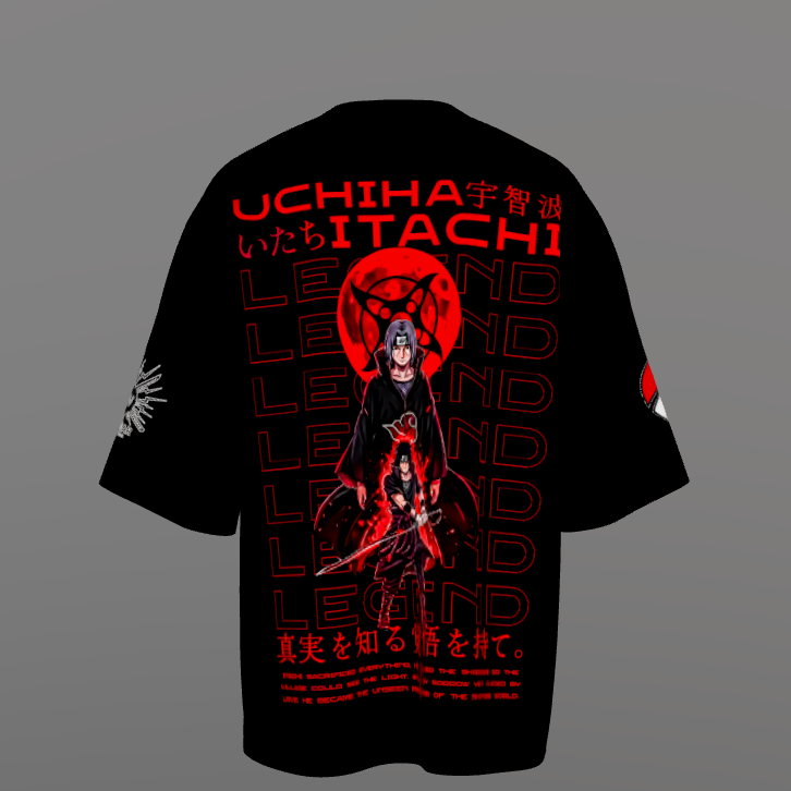 Naruto Premium Oversized Printed T-Shirt