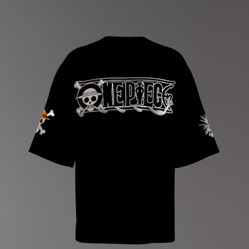 One Piece Premium Oversized Printed T-Shirt