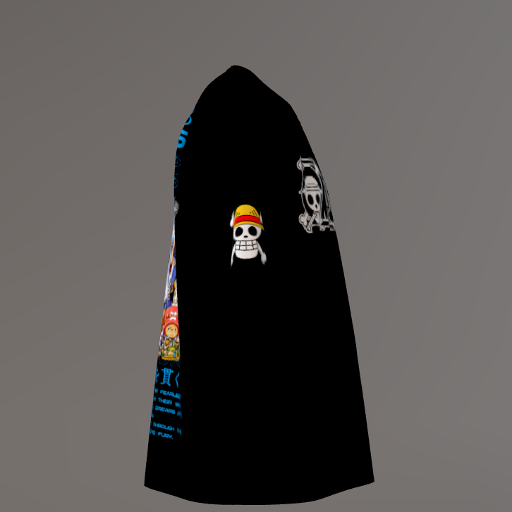 One Piece Premium Oversized Printed T-Shirt