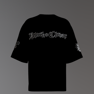 Black Clover Premium Oversized Printed T-Shirt