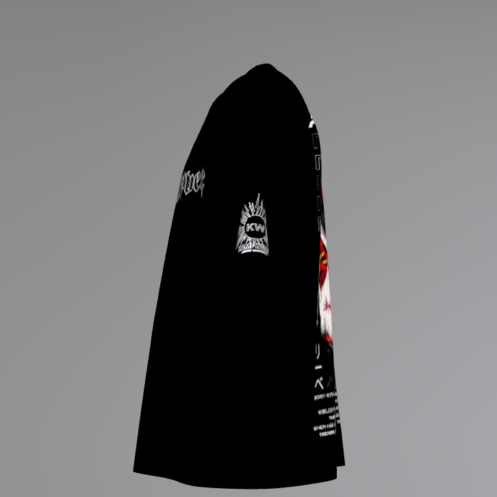 Black Clover Premium Oversized Printed T-Shirt