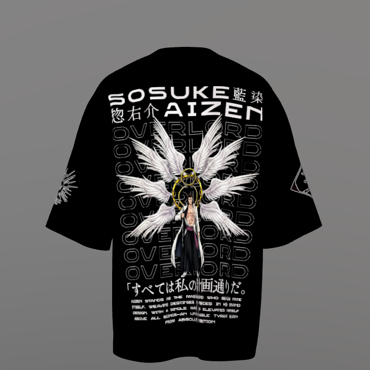Bleach Premium Oversized Printed T-Shirt