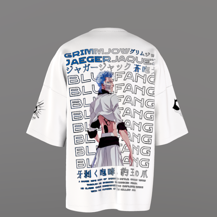 Bleach Premium Oversized Printed T-Shirt
