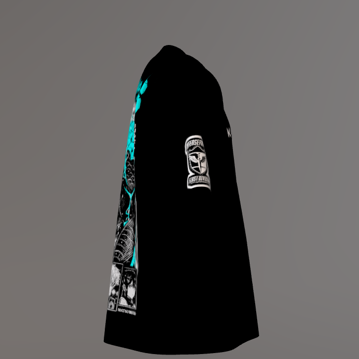 Kaiju Number 8 Premium Oversized Printed T-Shirt