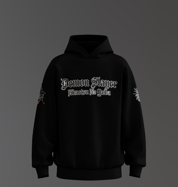 Demon Slayer Premium Oversized Printed Hoodie