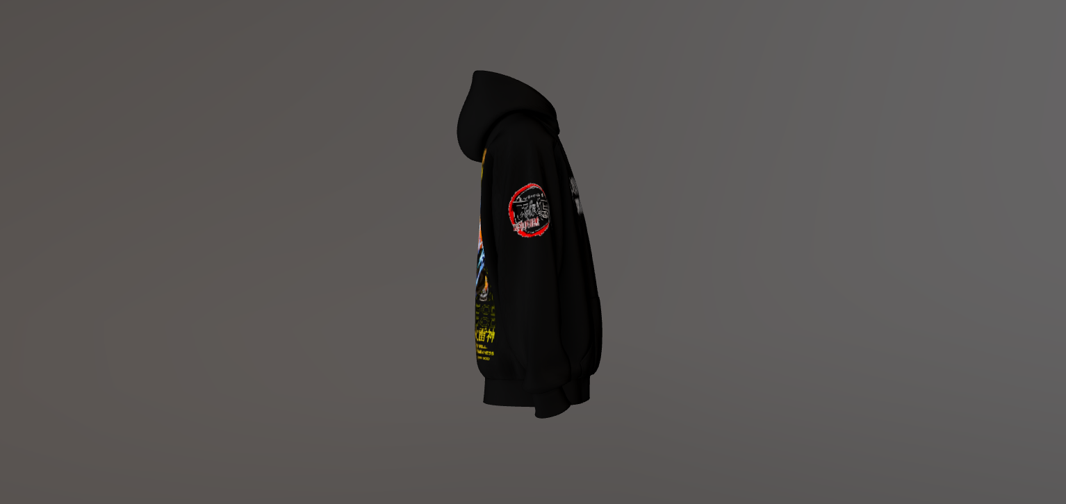 Demon Slayer Premium Oversized Printed Hoodie