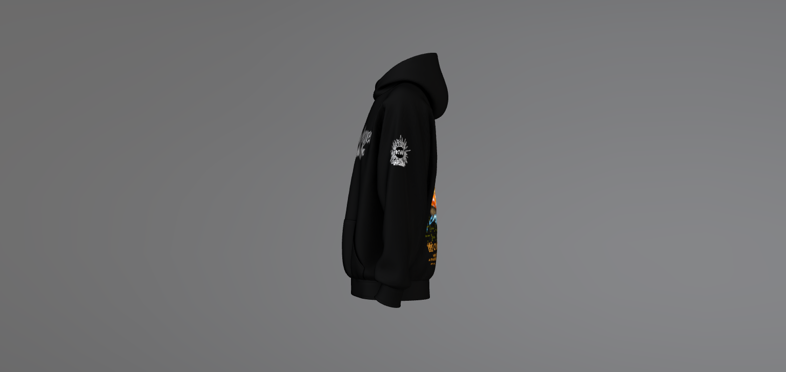 Demon Slayer Premium Oversized Printed Hoodie