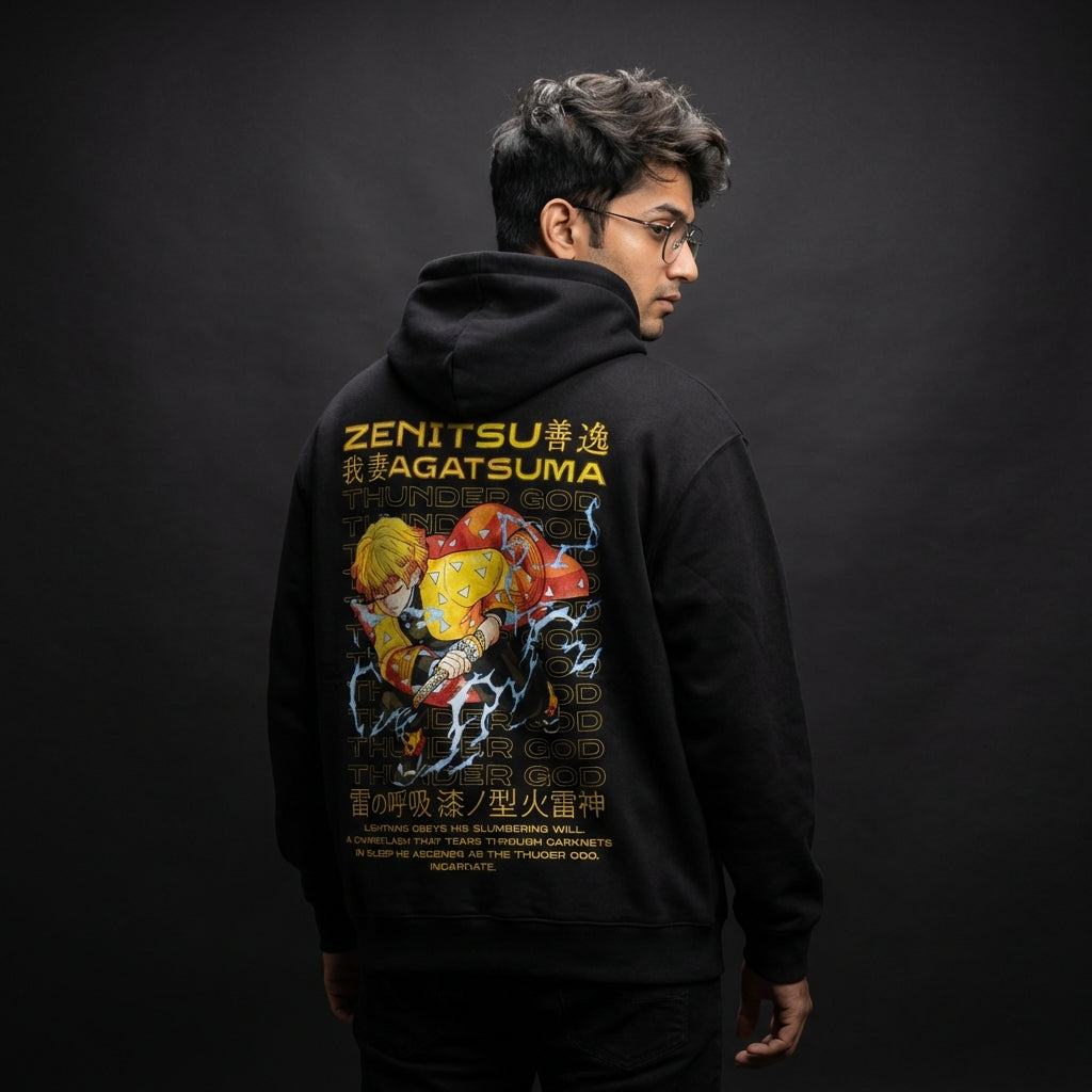 Demon Slayer Premium Oversized Printed Hoodie