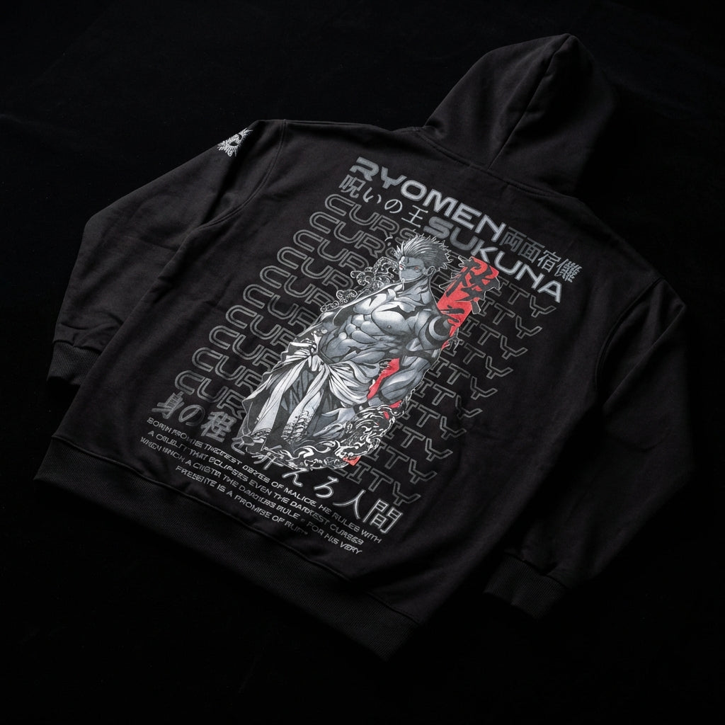 Jujutsu Kaisen Premium Oversized Printed Hoodie