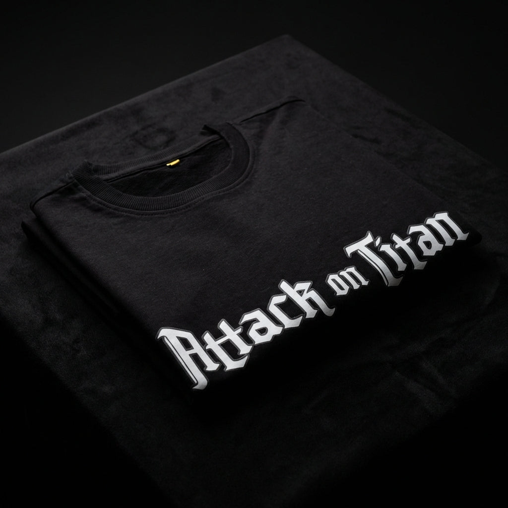 Attack on Titan Premium Oversized Printed T-Shirt