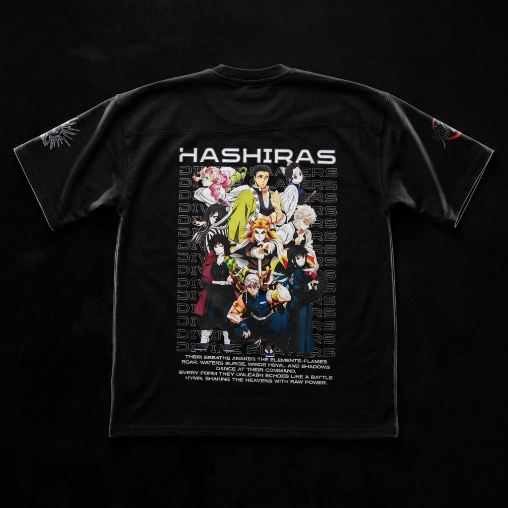 Demon Slayer Premium Oversized Printed T-Shirt