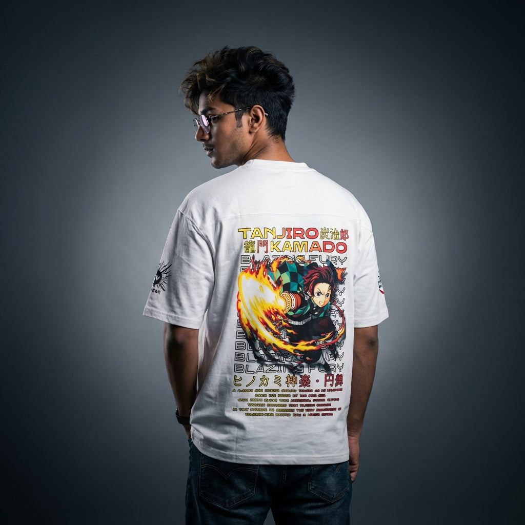 Demon slayer Premium Oversized Printed T-Shirt