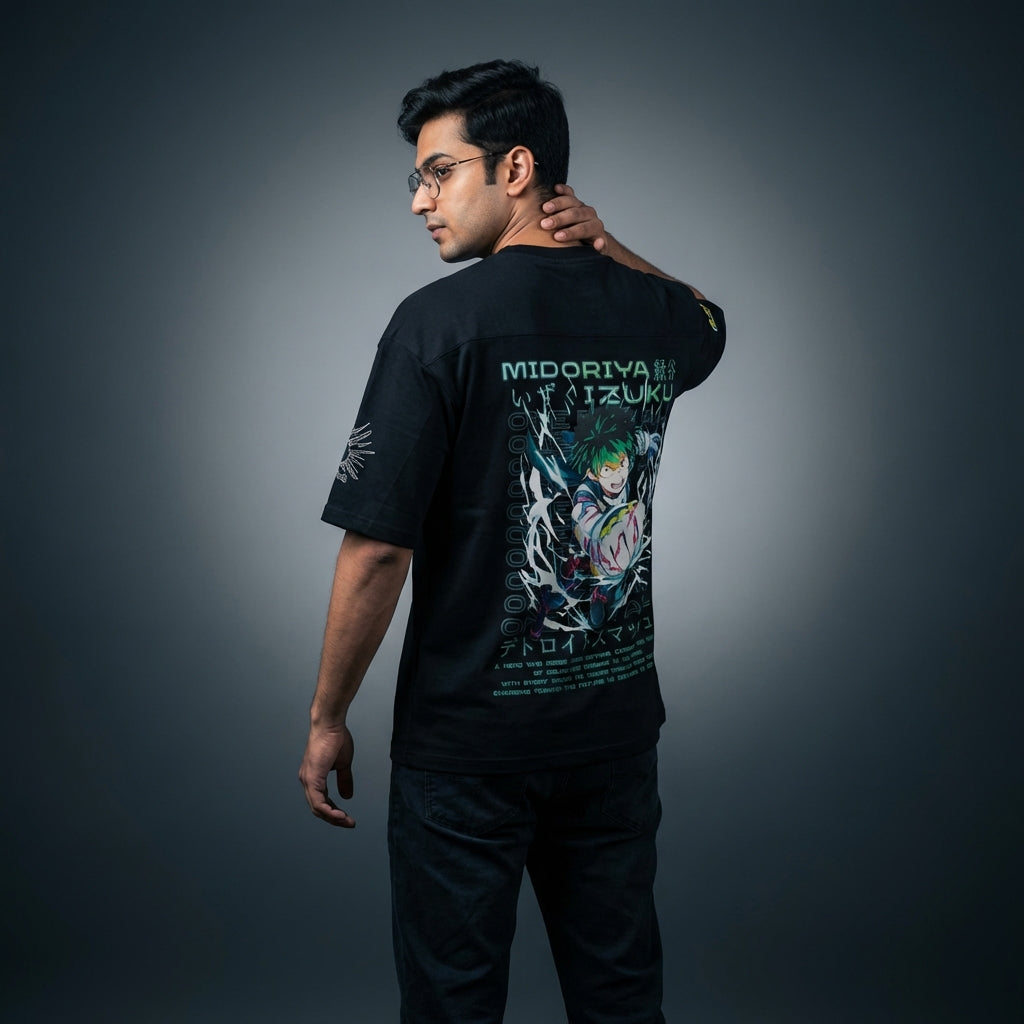 My Hero Academia Premium Oversized Printed T-Shirt