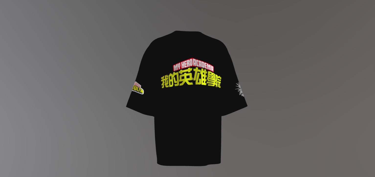 My Hero Academia Premium Oversized Printed T-Shirt