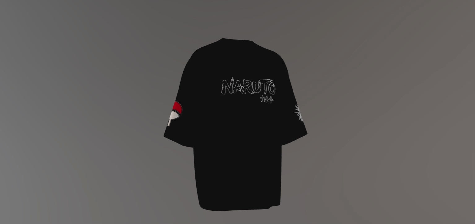 Naruto Premium Oversized Printed T-Shirt