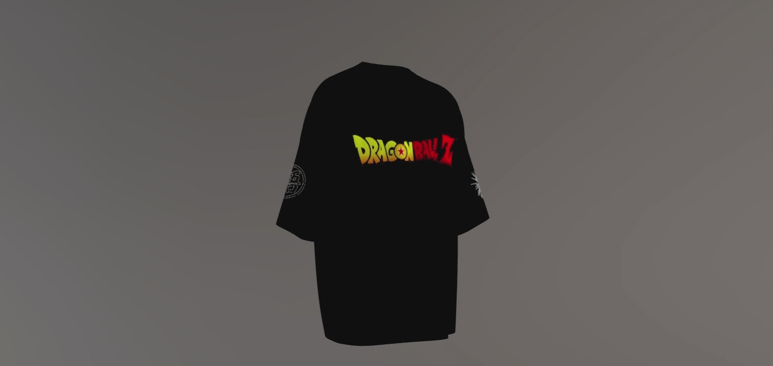 Dragon Ball Z Premium Oversized Printed T-Shirt